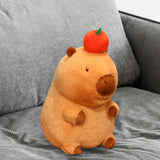 Maxbell Capybara Toy Doll Car Cute Capybara Stuffed Animal for Children Family Teens sitting 38cm