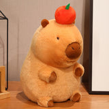Maxbell Capybara Toy Doll Car Cute Capybara Stuffed Animal for Children Family Teens sitting 38cm