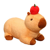 Maxbell Capybara Toy Doll Car Cute Capybara Stuffed Animal for Children Family Teens lie 50cm