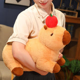 Maxbell Capybara Toy Doll Car Cute Capybara Stuffed Animal for Children Family Teens lie 50cm