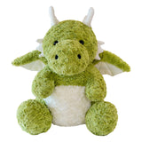 Maxbell Soft Cartoon Flying Dragon Pillow Doll Chinese New Year Decoration for Party Green