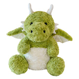 Maxbell Soft Cartoon Flying Dragon Pillow Doll Chinese New Year Decoration for Party Green