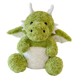 Maxbell Soft Cartoon Flying Dragon Pillow Doll Chinese New Year Decoration for Party Green
