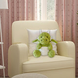 Maxbell Soft Cartoon Flying Dragon Pillow Doll Chinese New Year Decoration for Party Green