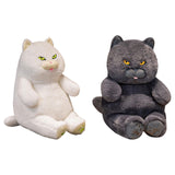 Maxbell British Shorthair Cat Plush 30cm Home Decor Plush Cat for Kids Birthday Blue