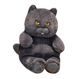 Maxbell British Shorthair Cat Plush 30cm Home Decor Plush Cat for Kids Birthday Blue