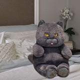 Maxbell British Shorthair Cat Plush 30cm Home Decor Plush Cat for Kids Birthday Blue