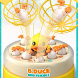 Maxbell Duck Catching Game Electric Jumping Duck Toy Interaction Rotating Board Game