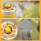 Maxbell Duck Catching Game Electric Jumping Duck Toy Interaction Rotating Board Game