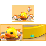 Maxbell Duck Catching Game Electric Jumping Duck Toy Interaction Rotating Board Game