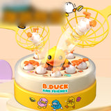 Maxbell Duck Catching Game Electric Jumping Duck Toy Interaction Rotating Board Game