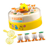 Maxbell Duck Catching Game Electric Jumping Duck Toy Interaction Rotating Board Game