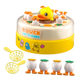 Maxbell Duck Catching Game Electric Jumping Duck Toy Interaction Rotating Board Game
