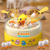 Maxbell Duck Catching Game Electric Jumping Duck Toy Interaction Rotating Board Game