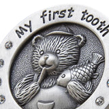 Maxbell Baby Collections Box Metal Kids Keepsake Organizer for Childhood Baby Shower Style B