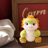Maxbell Dragon Plush Toy Lovely 2024 Dragon Year Mascots Doll for Home Table Holiday Green