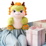 Maxbell Dragon Plush Toy Lovely 2024 Dragon Year Mascots Doll for Home Table Holiday Green