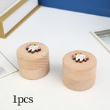 Maxbell Wooden Tooth Storage Box Tooth Holder for Birthday Gift Baby Shower Children without letter