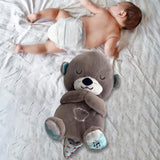 Maxbell Baby Sleep Toy Handmade Decorative Sea Otter Plush Doll for Company Toy Kids brown