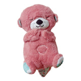 Maxbell Baby Sleep Toy Handmade Decorative Sea Otter Plush Doll for Company Toy Kids Pink