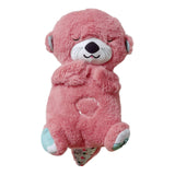 Maxbell Baby Sleep Toy Handmade Decorative Sea Otter Plush Doll for Company Toy Kids Pink