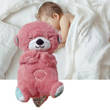 Maxbell Baby Sleep Toy Handmade Decorative Sea Otter Plush Doll for Company Toy Kids Pink