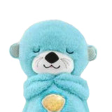 Maxbell Baby Sleep Toy Handmade Decorative Sea Otter Plush Doll for Company Toy Kids blue