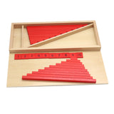 Maxbell Montessori Numerical Rods Development Visual Experience Wood Counting Sticks