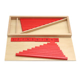 Maxbell Montessori Numerical Rods Development Visual Experience Wood Counting Sticks