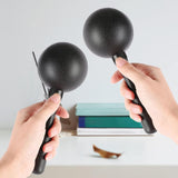 Maxbell 2 Pieces Maracas Rattles Shakers Rattle for Adults Kids Live Performance KTV