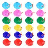 Maxbell 24Pcs Finger Castanets Musical Toys Rhythm Toys for Kids Children Boys Girls
