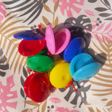 Maxbell 24Pcs Finger Castanets Musical Toys Rhythm Toys for Kids Children Boys Girls