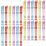 Maxbell 24x 6 Holes Flute for Kids School Performance Party Favors Supplies