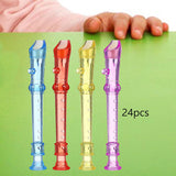 Maxbell 24x 6 Holes Flute for Kids School Performance Party Favors Supplies