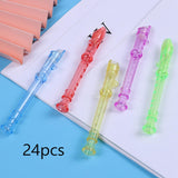 Maxbell 24x 6 Holes Flute for Kids School Performance Party Favors Supplies