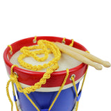 Maxbell Kids Marching Drum Set 22cm Wooden Kids Drum for Party Kindergarten Birthday
