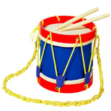 Maxbell Kids Marching Drum Set 22cm Wooden Kids Drum for Party Kindergarten Birthday