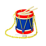Maxbell Kids Marching Drum Set 22cm Wooden Kids Drum for Party Kindergarten Birthday