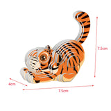 Maxbell 3D Paper Puzzle Montessori Shape Matching Puzzle Preschool Kindergarten tiger