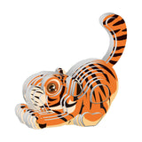 Maxbell 3D Paper Puzzle Montessori Shape Matching Puzzle Preschool Kindergarten tiger