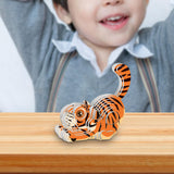 Maxbell 3D Paper Puzzle Montessori Shape Matching Puzzle Preschool Kindergarten tiger