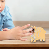Maxbell 3D Paper Puzzle Montessori Shape Matching Puzzle Preschool Kindergarten sheep