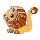 Maxbell 3D Paper Puzzle Montessori Shape Matching Puzzle Preschool Kindergarten lion