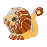 Maxbell 3D Paper Puzzle Montessori Shape Matching Puzzle Preschool Kindergarten lion