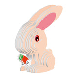 Maxbell 3D Paper Puzzle Montessori Shape Matching Puzzle Preschool Kindergarten rabbit