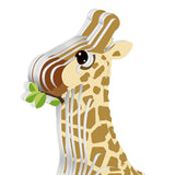 Maxbell 3D Paper Puzzle Montessori Shape Matching Puzzle Preschool Kindergarten giraffe