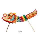 Maxbell Chinese Dance Dragon DIY Handmade Material Party Accessories Interactive Toy