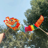 Maxbell Chinese Dance Dragon DIY Handmade Material Party Accessories Interactive Toy