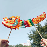 Maxbell Chinese Dance Dragon DIY Handmade Material Party Accessories Interactive Toy