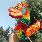 Maxbell Chinese Dance Dragon DIY Handmade Material Party Accessories Interactive Toy